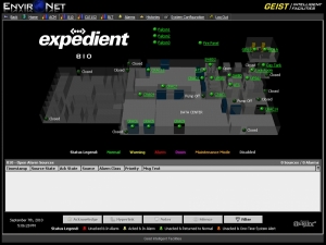 Expedient environet DCiM Solution Screenshot