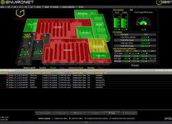 DCIM tools allow IT to track power usage and monitor temperature of the server room in real time.