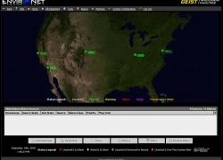 Hosting.com's national view via Environet DCiM