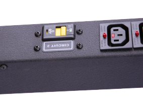 Geist's Low Profile Breakers for select PDUs Low Profile Breakers from Geist
