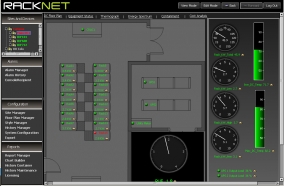 DCiM Racknet Screen Shot Facility View